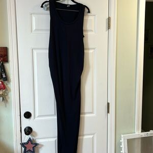 Maternity maxi dress